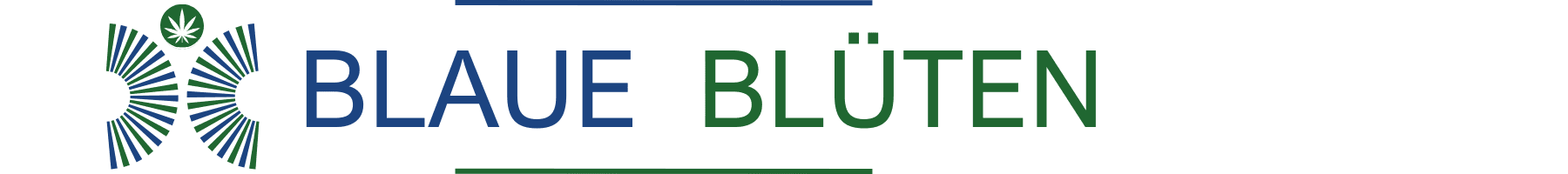 Blaue Blüten Logo