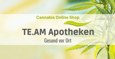 Cannabis Shop der TE.AM Apotheken